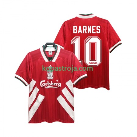 Billiga Fotbollströjor Liverpool BARNES 10 1993 1995 Retro Hemma tröja Kortärmad